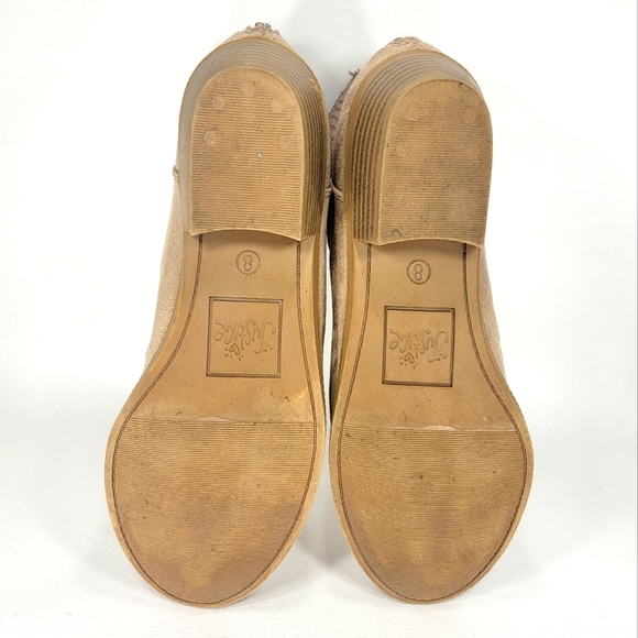 Justice Western Style, Taupe Microsuede, Bootie. Women's Size 8M - Picture 13 of 13